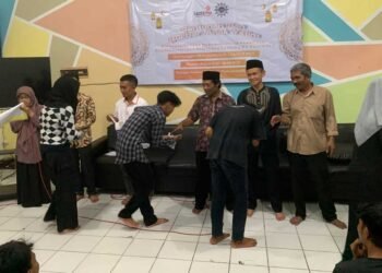 Puluhan Anak Yatim dapat Santunan Lebaran  dari Lazismu dan MPKS PCM Panawuan