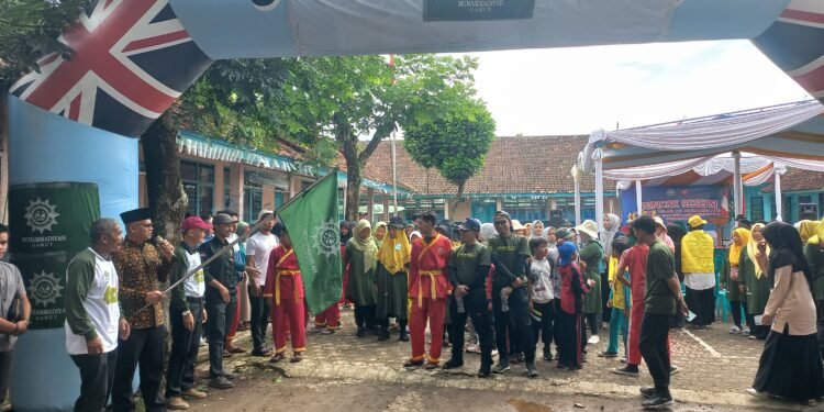 Sekda Garut Resmi Buka Acara Fun Run Milad 112 Muhammadiyah Panawuan