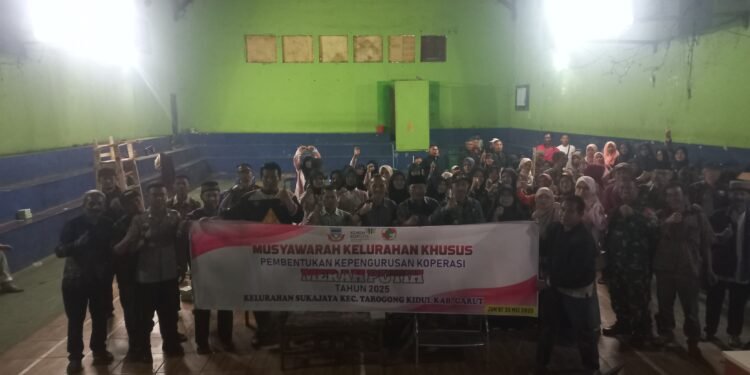 Kelurahan Sukajaya Bentuk Pengurus Koperasi Merah Putih